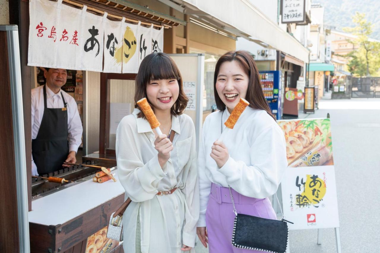 Hotel Miya Rikyu Hatsukaichi Bagian luar foto