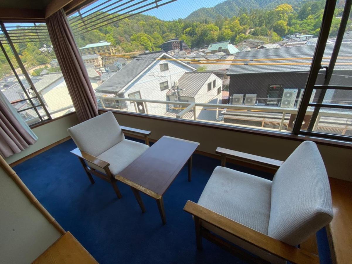 Hotel Miya Rikyu Hatsukaichi Bagian luar foto